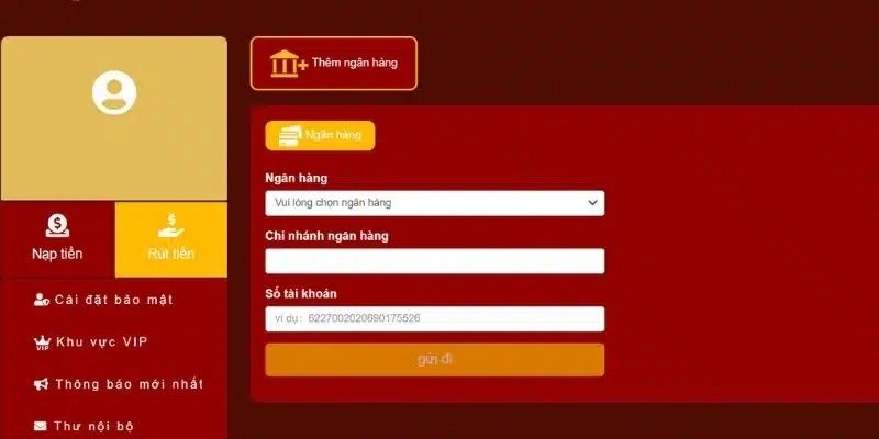 Tham khảo các bước thực hiện rút tiền 98WIN
